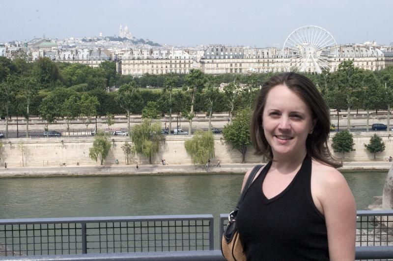Meg over Paris