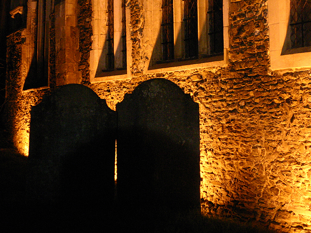 January 10 2004:<br> In the Churchyard