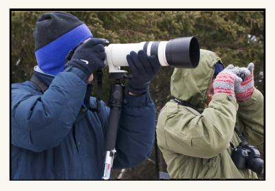 Where ARE they??? Faces busy shooting/looking!