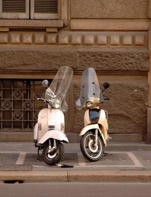Even a moped needs someone special!