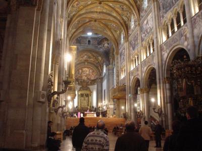 Mass at Parma's Duomo