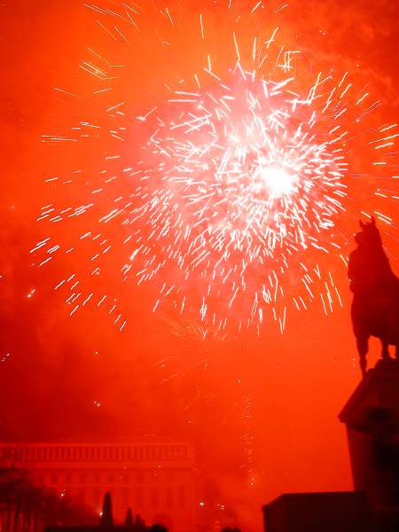 Brussels New Years Eve fireworks 6