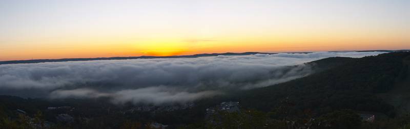 <b>Sunrise over West Point</b> * <br> by Thompson