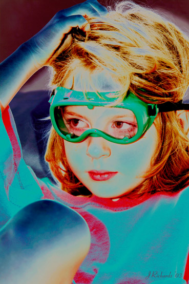 <b>7th Place (Tie)</b><br><i>Goggles Girl<br>by Lonnit Rysher</i>