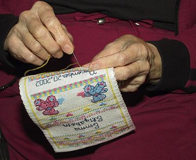 (The Second) A Stitch in Time....