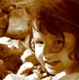 Smiling in Sepia *