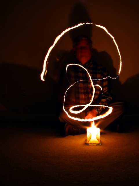 Better to light a candle than to curse the darkness<br>(*)
