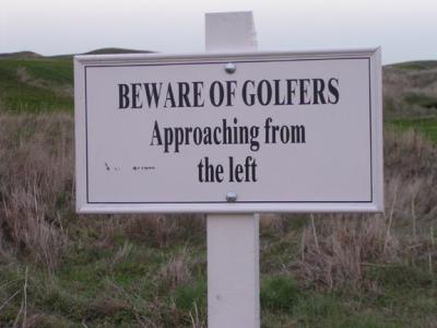 Another warning at Royal St. George
