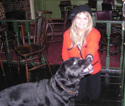 One last treat for my favorite pub dog