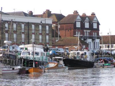 Last river cruise - view of Sandwich