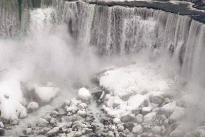 Niagara Falls in winter