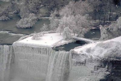 Niagara Falls in winter