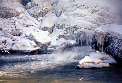 Niagara Falls in winter