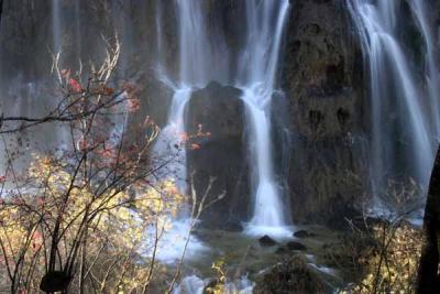 Jiuzhaigou Waterfall