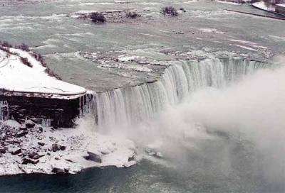 Niagara Falls in winter