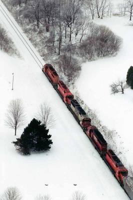 Niagara Falls in winter