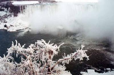 Niagara Falls in winter