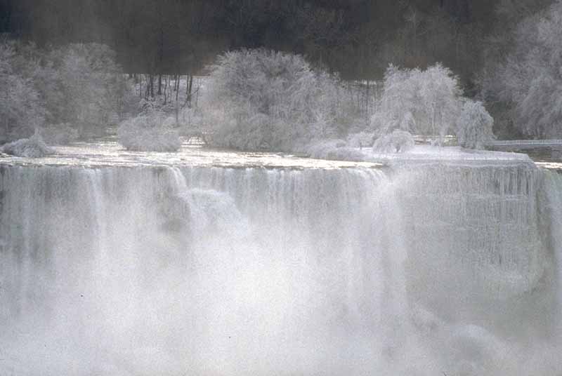 Niagara Falls in winter