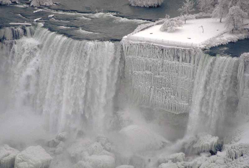 Niagara Falls in winter