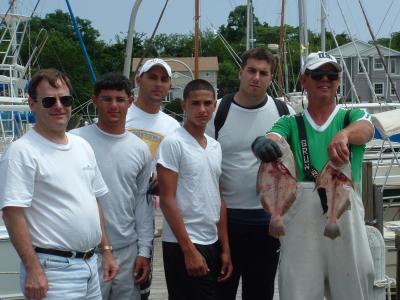 Fishing Trip 7/25/2004 & New House Hofstra