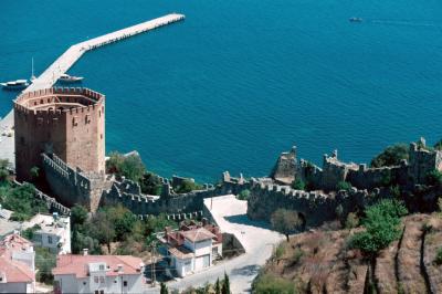 alanya red tower