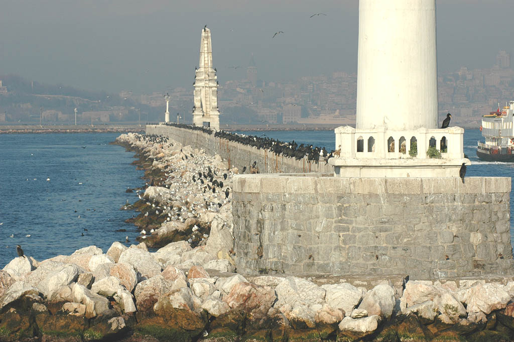 Galata tower from Kadiky harbour