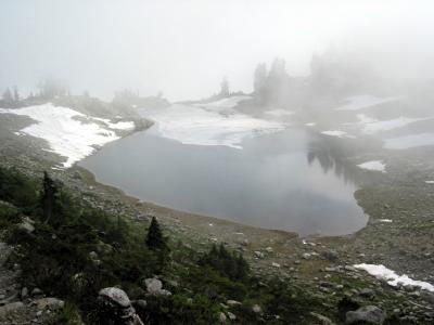 Lake Ann amid Clouds