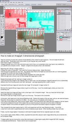 Anaglyph 3 dimensional image