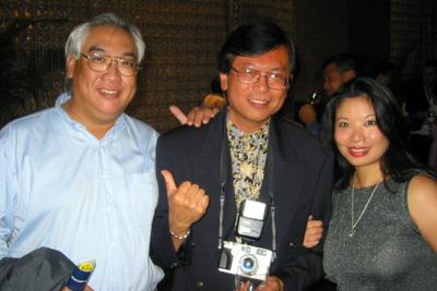 With Corky Lee, the photojournalist