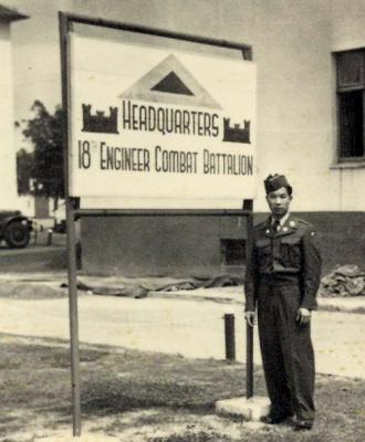 As a young  engineer in Geisen, Germany  1951