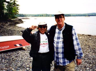 Fishing in Maine with the Honorable Kennedy O'Brien, the mayor of Sayreville, New Jersey
