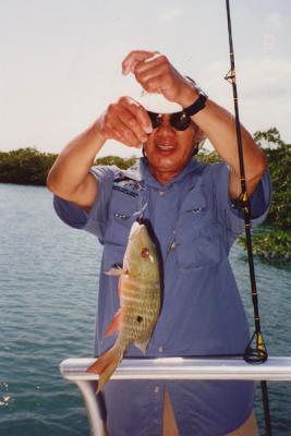 This mangrove snapper was a lot of fun to catch