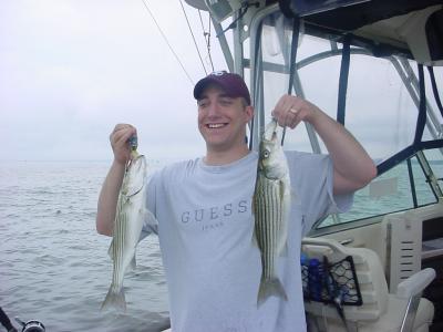 8/3/04 - Dan Miller Charter - Doubles fill the limit quickly