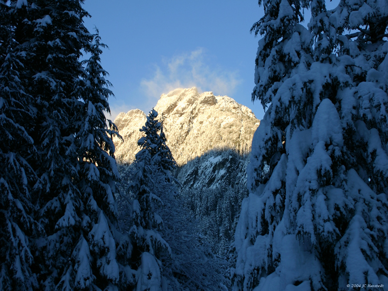 A Peak in the Snow