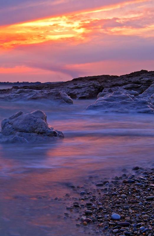 July evening at Ogmore Beach