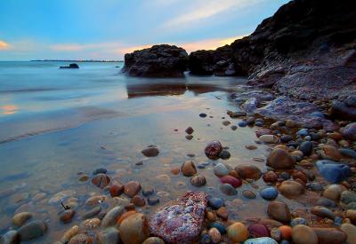 July evening at Ogmore Beach