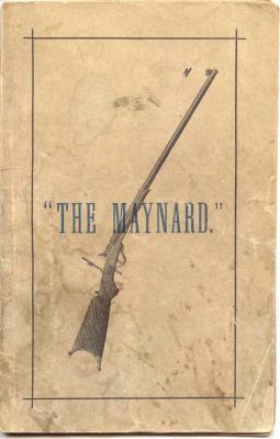 Original Maynard 1881 Catalog.