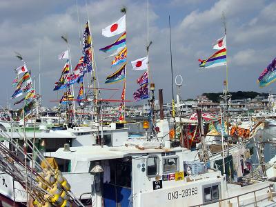Itoman fishing fleet at Lunar New Year