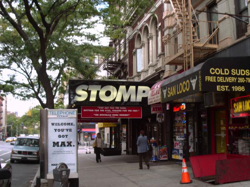 Stomp at the Orpheum Theater