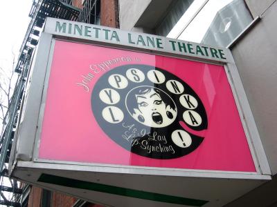 Lypsinka at the Minetta Lane Theatre