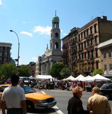 View of Our Lady of Pompei Church at Father Demo Square