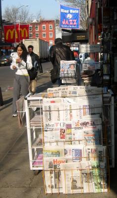 News Stand near 6th Avenue