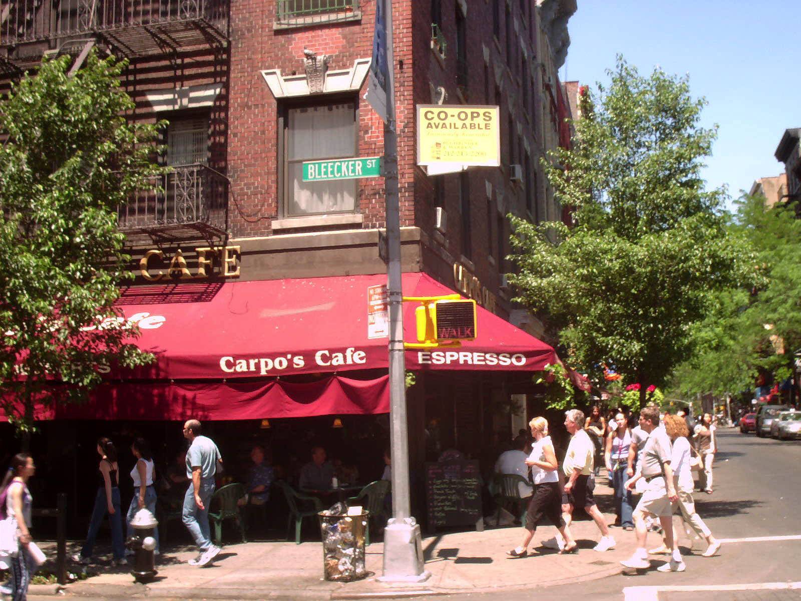 Northwest Corner at Bleecker &  MacDougal Street