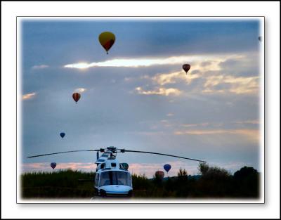 Balloons & chopper