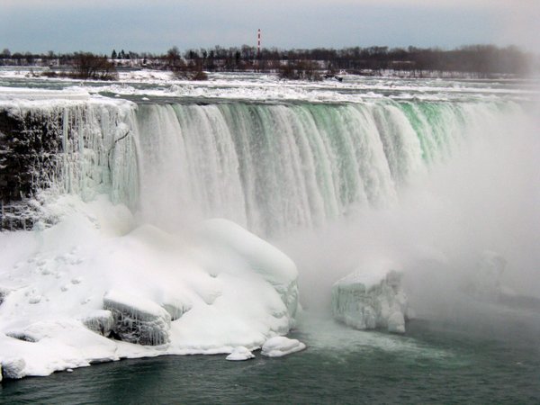 Niagara falls in Winter