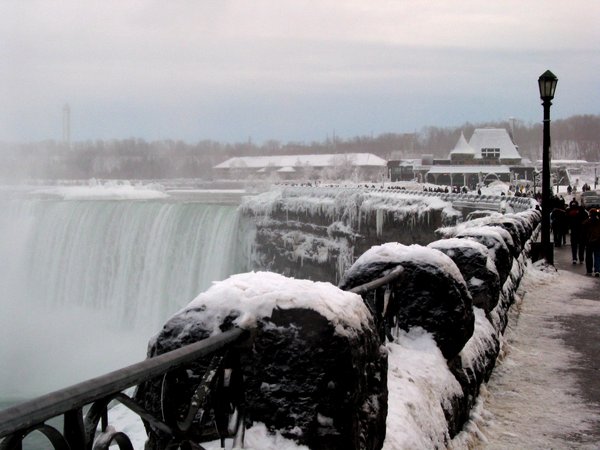 Niagara falls in Winter