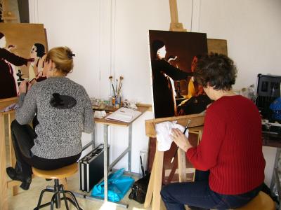 My Students in the Art's School