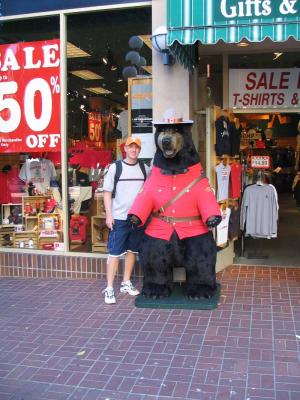 Kev + RCMP Bear