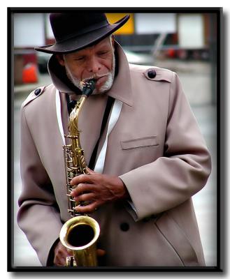 Mr. Cool Jazz, Street Musician