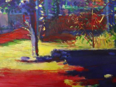 Blue Garden - detail